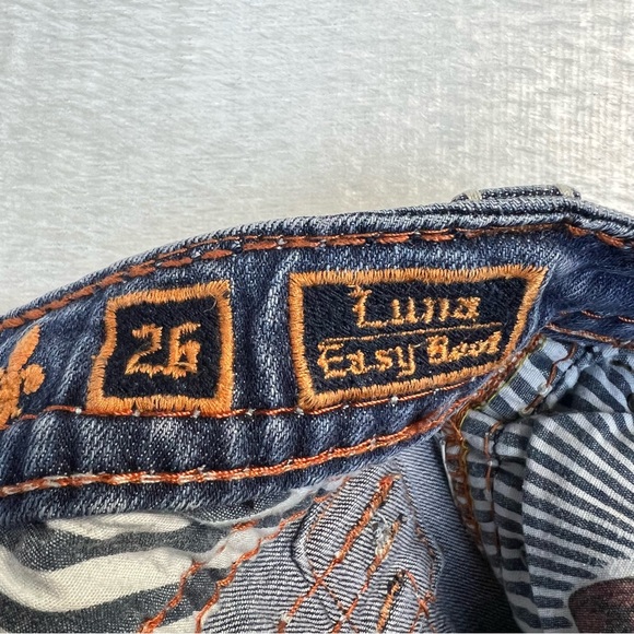 Rock Revival Luna Easy Boot Jeans Size 26 - Picture 4 of 9